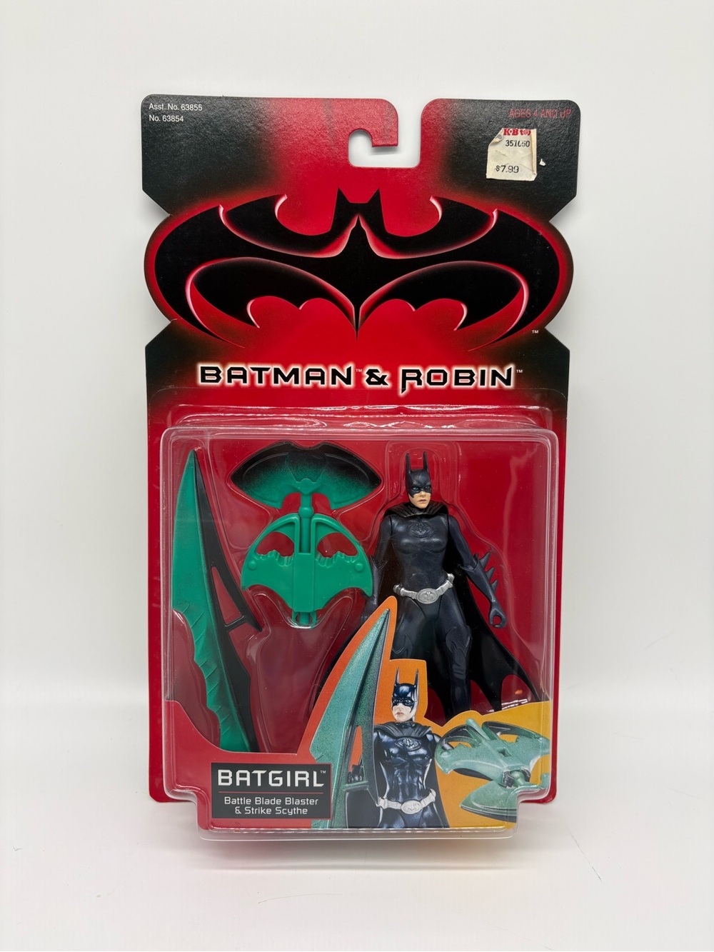 Batman & Robin Movie Batgirl Action Figure NIB 1990’s